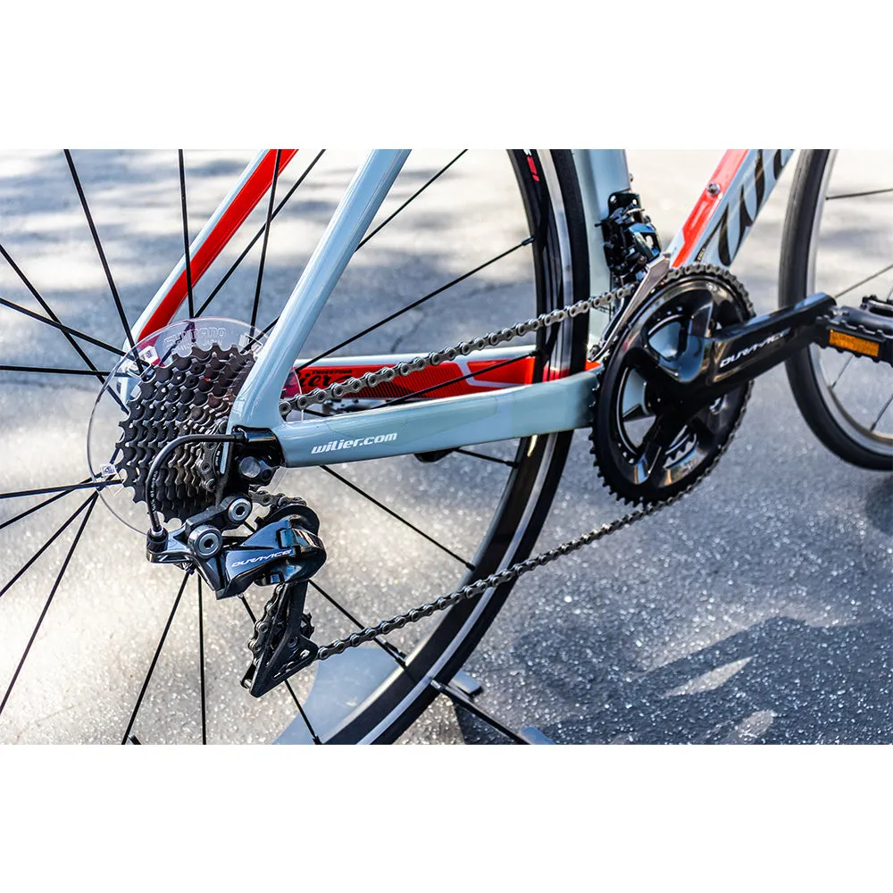 2017 Wilier Cento10Air Dura-Ace Alabarda Gry/Blk/Red
