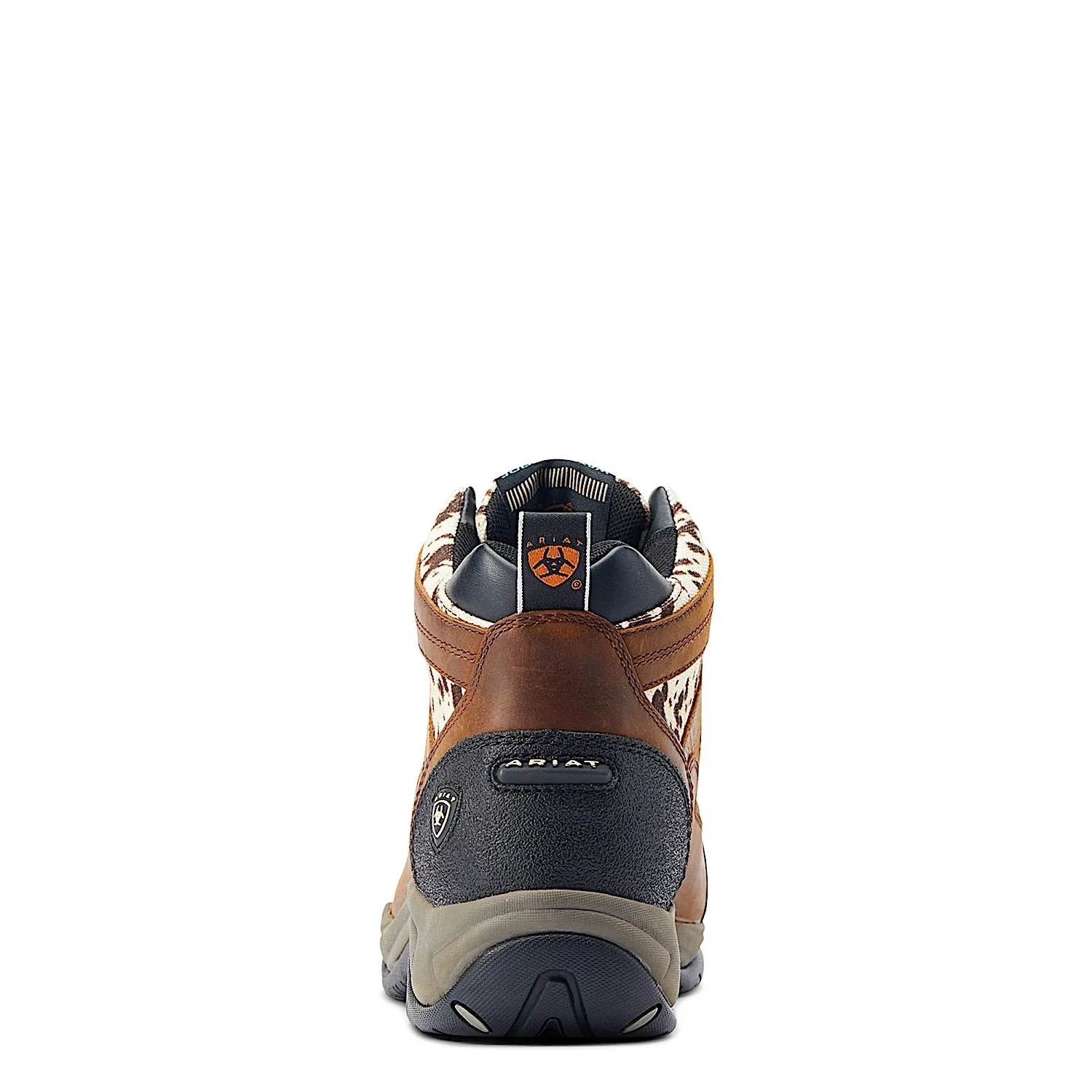 Ariat Women's Terrain H2O Distressed Brown/Speckled Cow Print