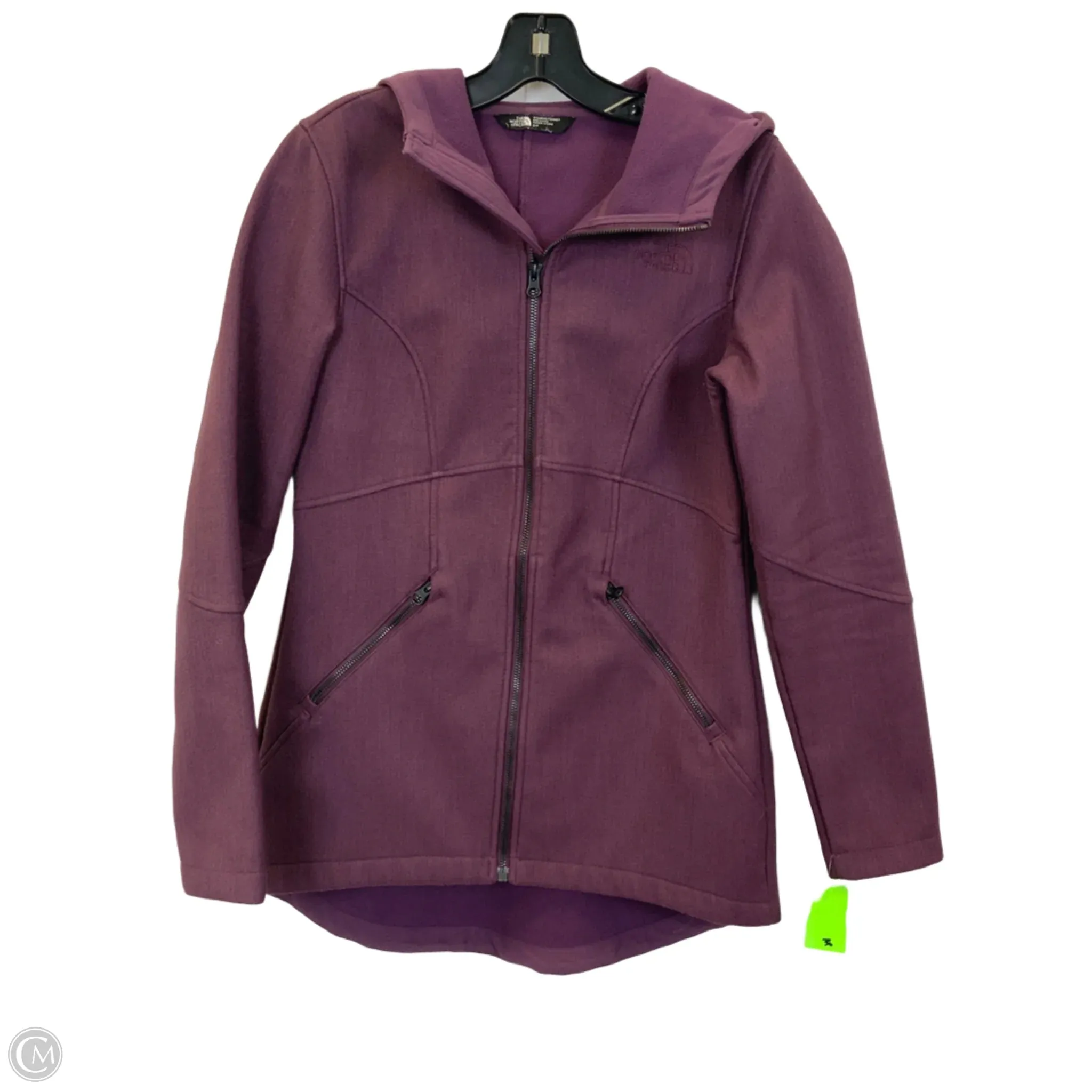 Athletic Jacket By The North Face In Purple, Size: S