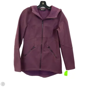 Athletic Jacket By The North Face In Purple, Size: S