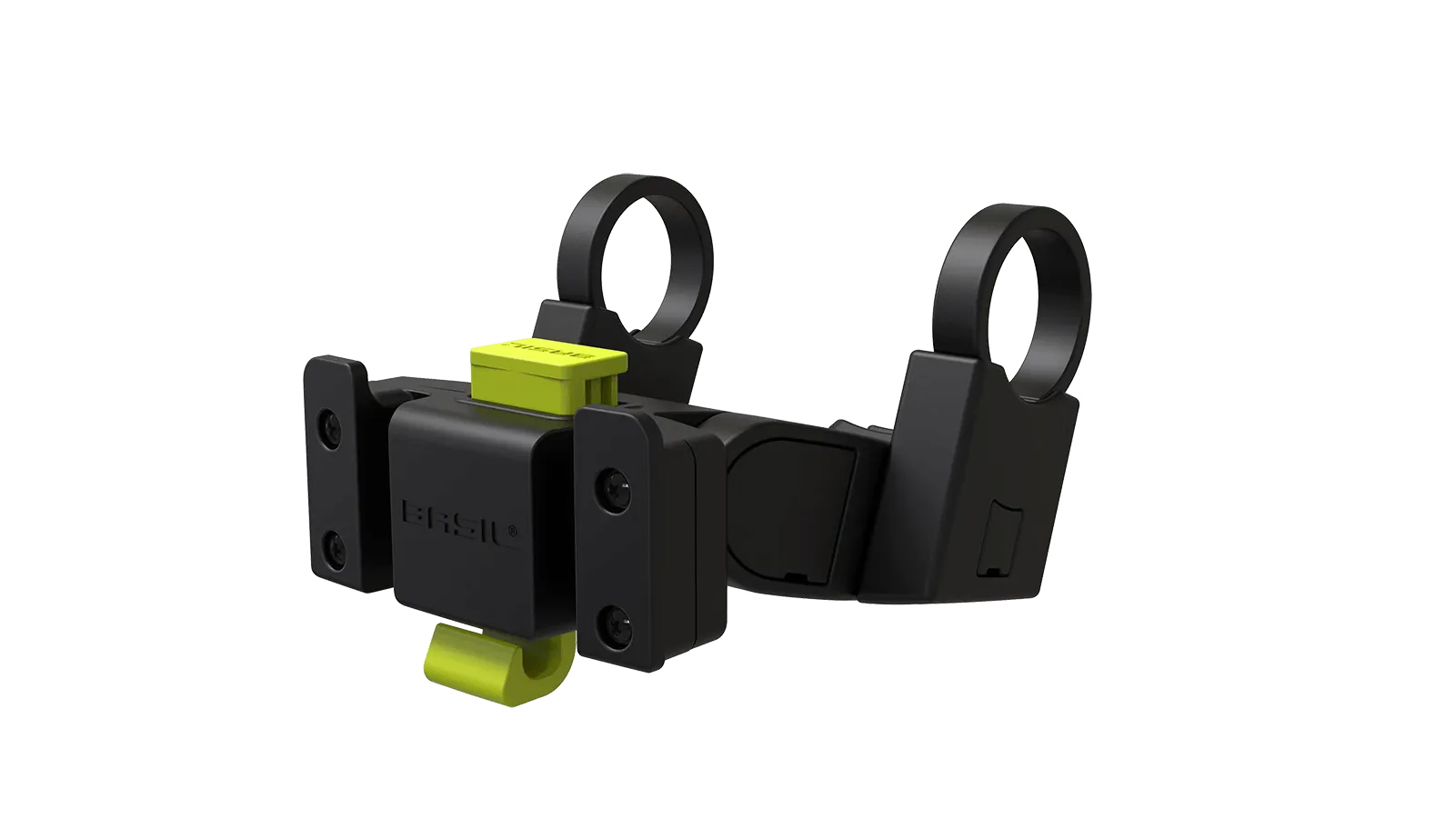 Basil KF Handlebar Holder comp w/ KF Plate - Black