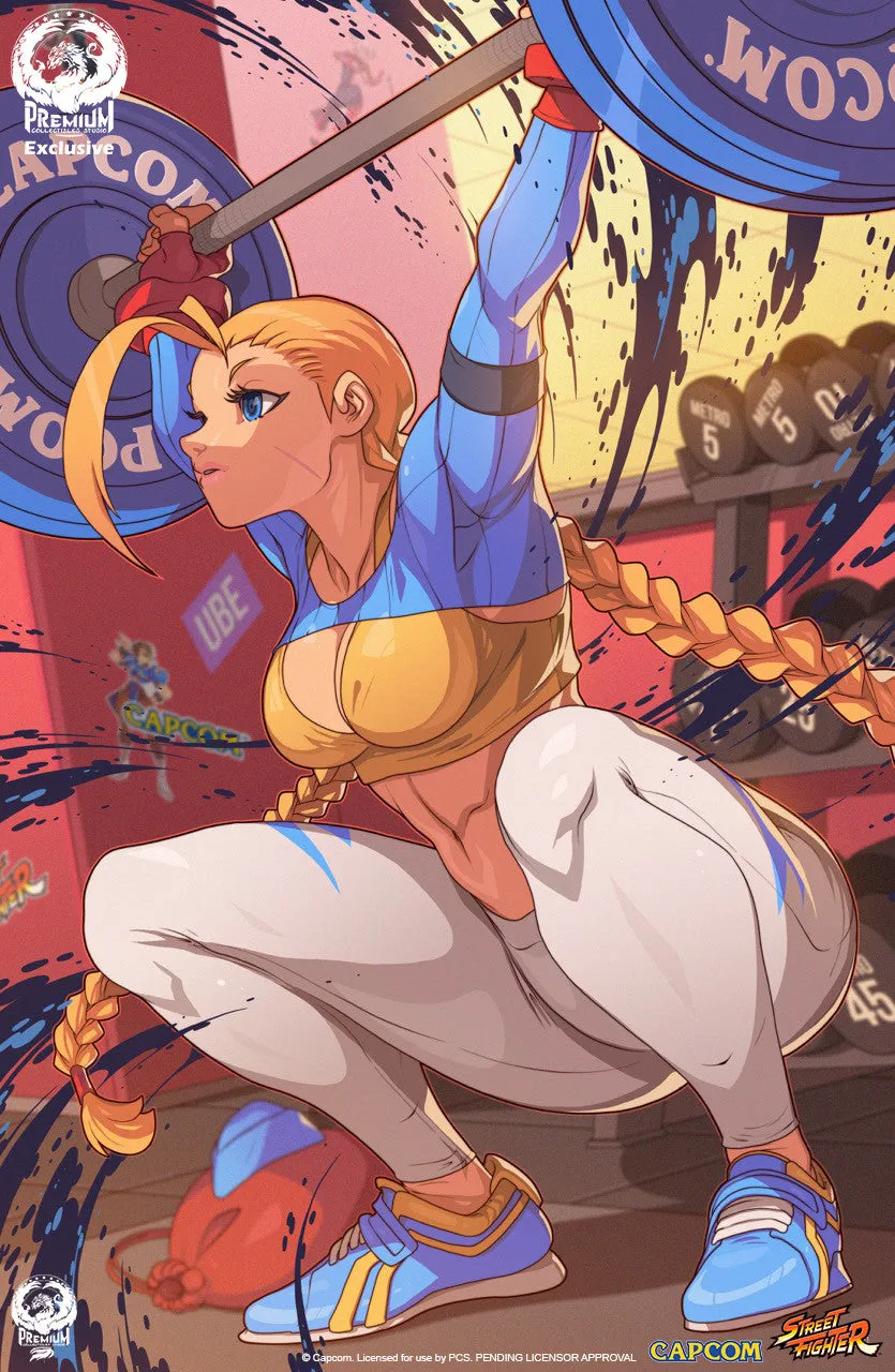 Cammy Powerlifting (Alpha Edition) 1/4 Scale Statue