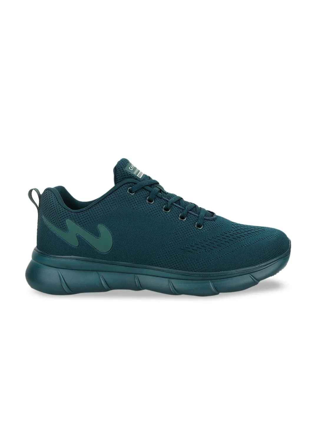 Campus Men Turquoise Blue Mesh Running Shoes