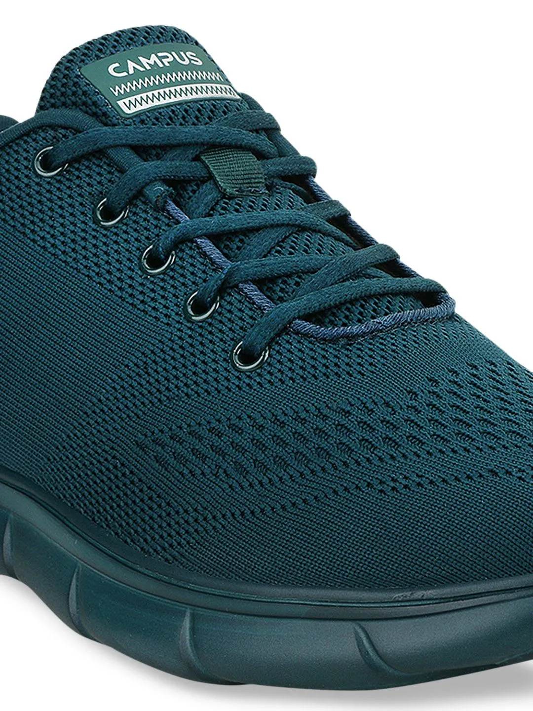 Campus Men Turquoise Blue Mesh Running Shoes