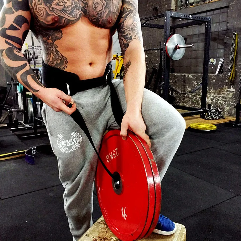 Chainless Nylon Heavy Duty Dipping Belt With Two Rings