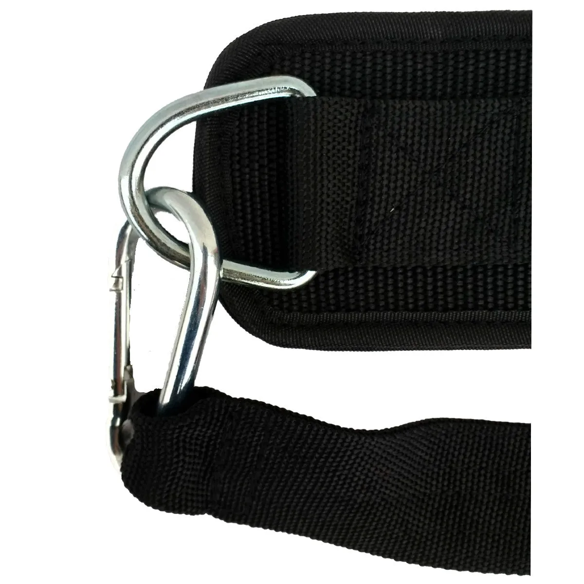 Chainless Nylon Heavy Duty Dipping Belt With Two Rings
