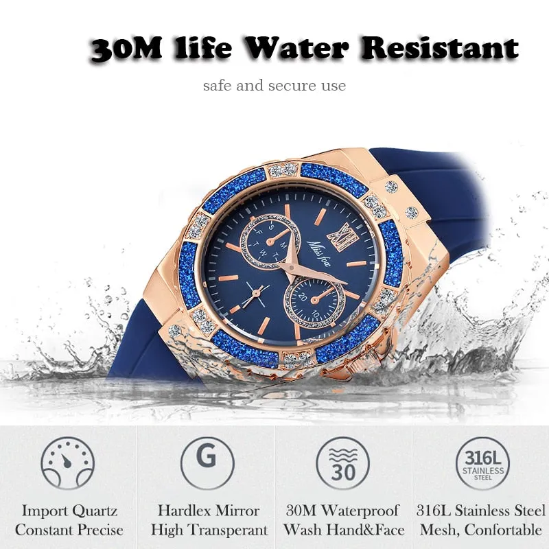 Chronograph  Sport Analog watch for Woman
