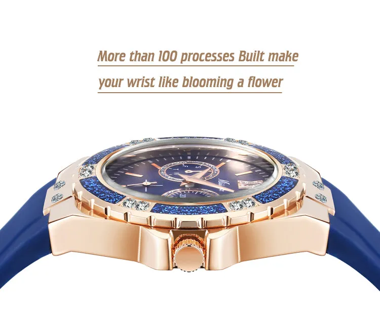 Chronograph  Sport Analog watch for Woman