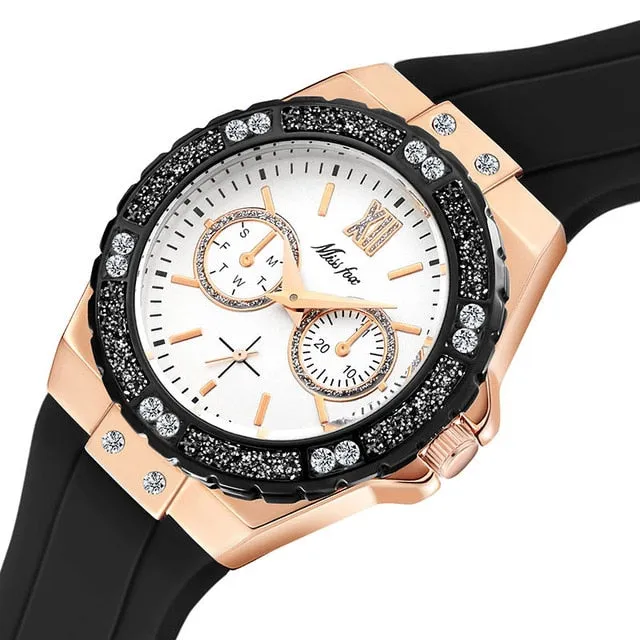 Chronograph  Sport Analog watch for Woman