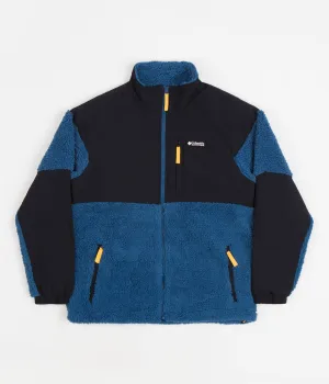 Columbia Ballistic Ridge Full Zip Fleece - Impulse Blue / Black