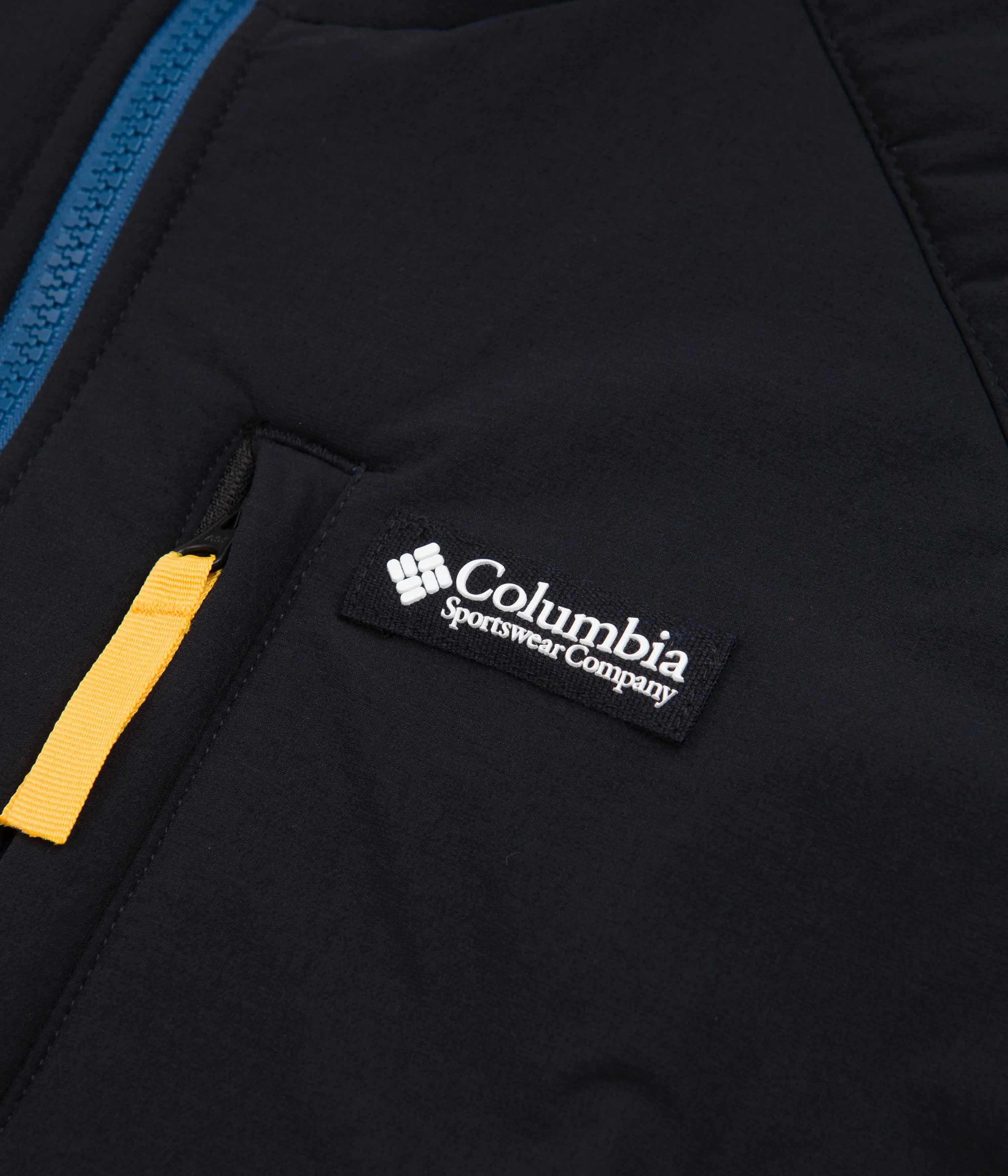 Columbia Ballistic Ridge Full Zip Fleece - Impulse Blue / Black