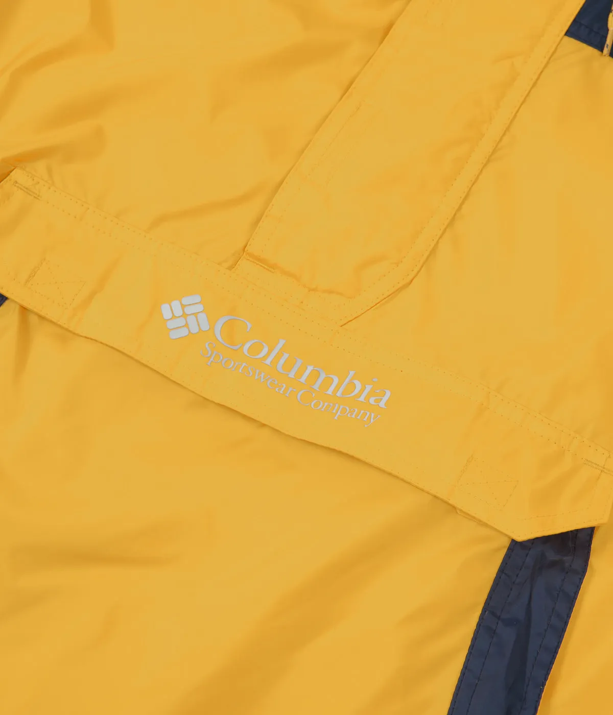 Columbia Challenger Windbreaker Jacket - Bright Gold / Collegiate Navy