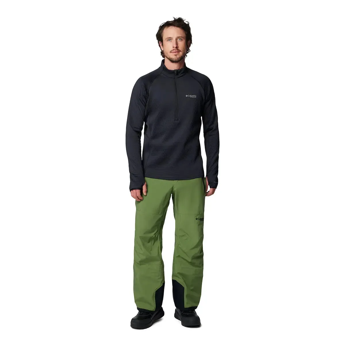 Crystal Leaf™ Omni-Heat™ Helix Half Zip - Black