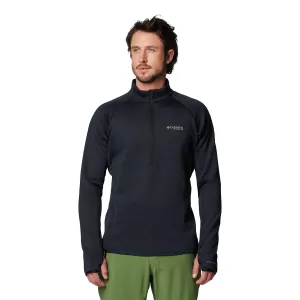 Crystal Leaf™ Omni-Heat™ Helix Half Zip - Black