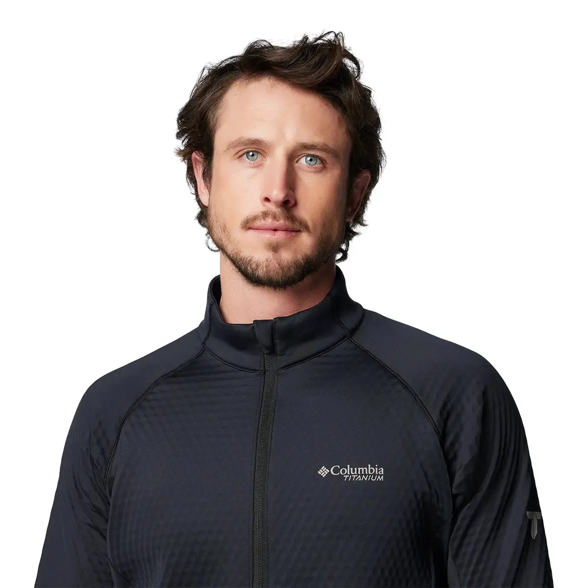 Crystal Leaf™ Omni-Heat™ Helix Half Zip - Black