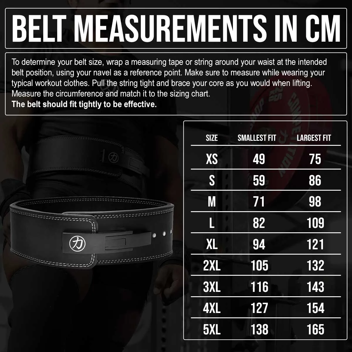 Dark Leo Lever Belt, 10mm - IPF Approved