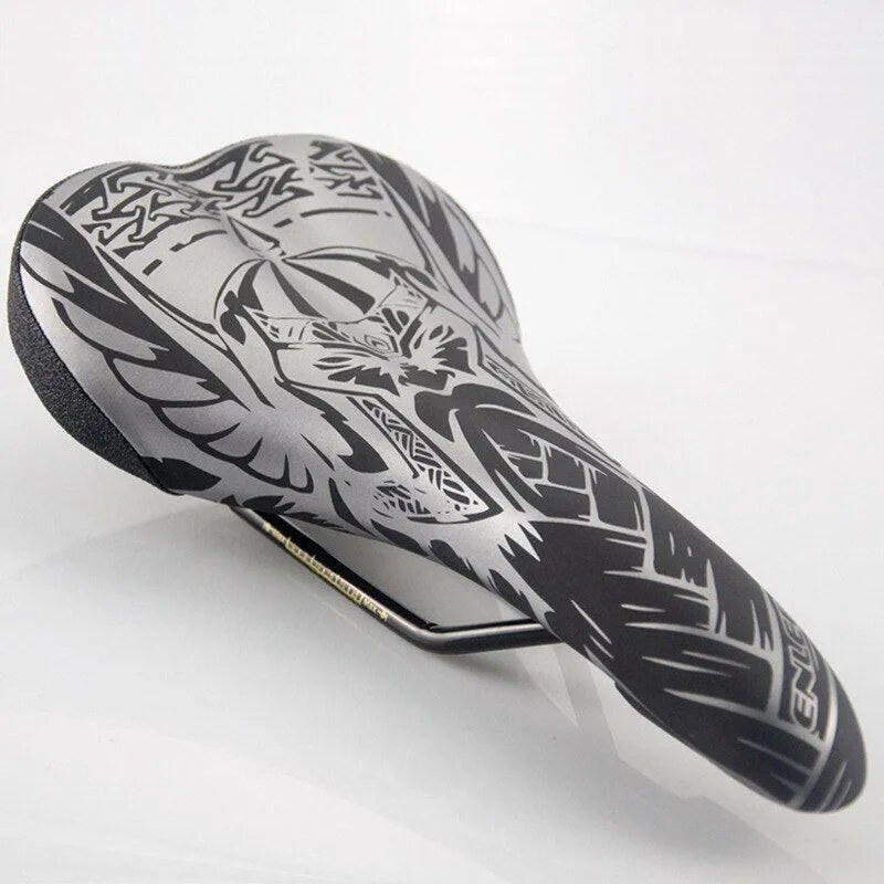ENLEE Bicycle Saddle Mountain MTB Road Bike Cushion Shock Absorber Saddle Wide Comfortable Surface Big Seat Lightweight