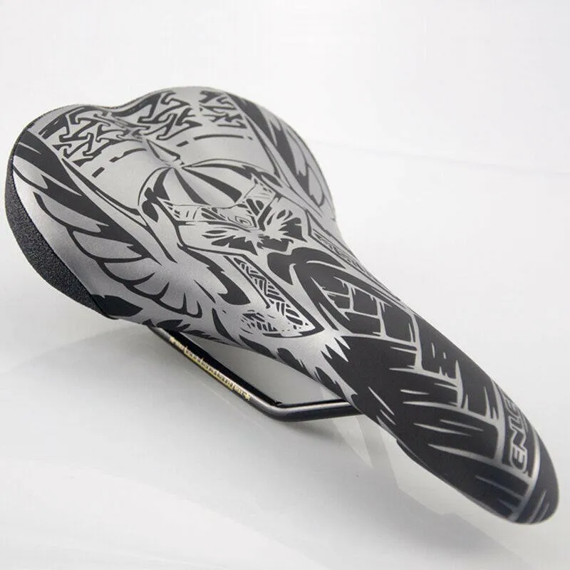 ENLEE Bicycle Saddle Mountain MTB Road Bike Cushion Shock Absorber Saddle Wide Comfortable Surface Big Seat Lightweight