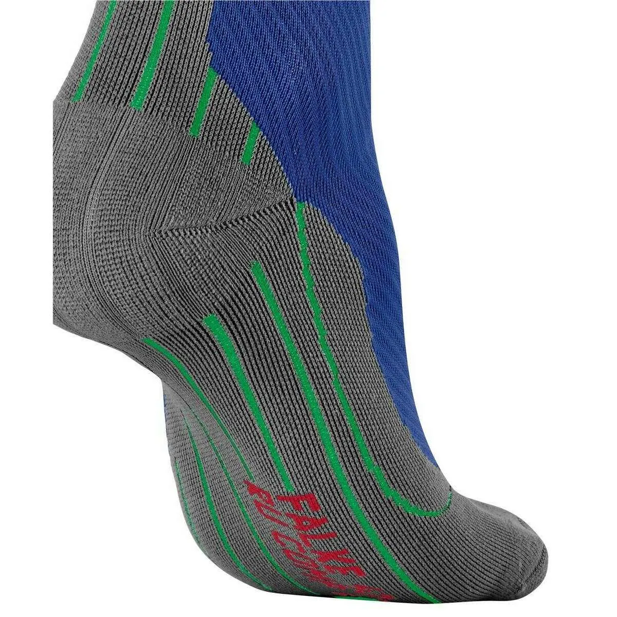 Falke RU Compression Energy Running Knee-High W4 Socks - Green/Blue