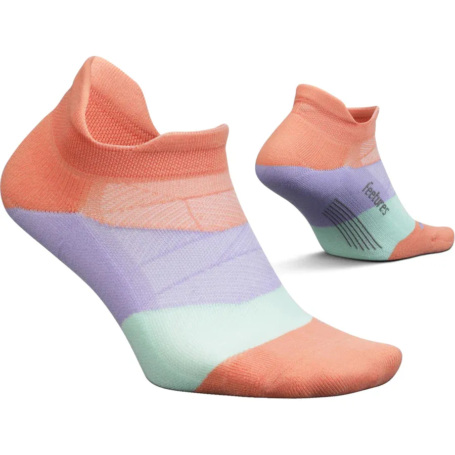 Feetures! | Elite | No Show Tab | Pop off Peach