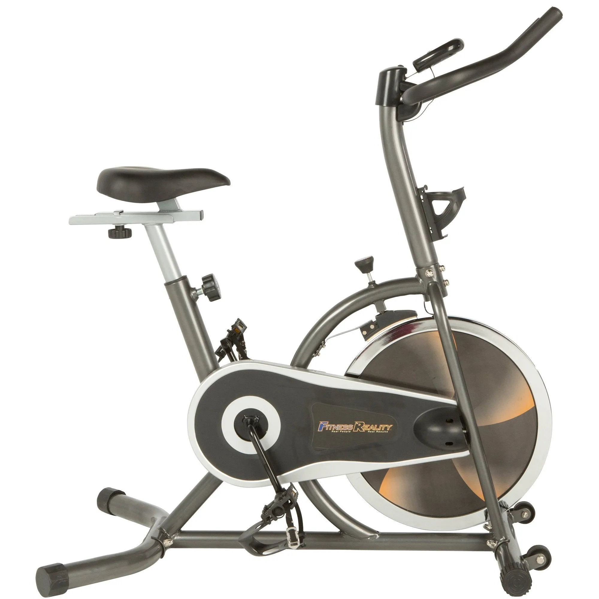 Fitness Reality S275 Exercise Bike/Indoor Training Cycle with 4 Way Adjustable Seat
