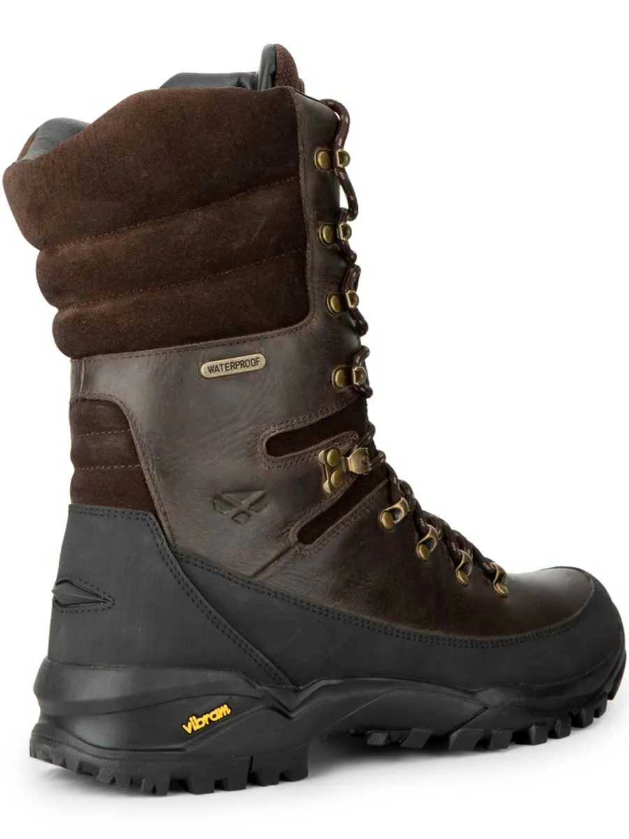 HOGGS OF FIFE Aonach Mens 10" Waterproof Field Boot - Waxy Brown