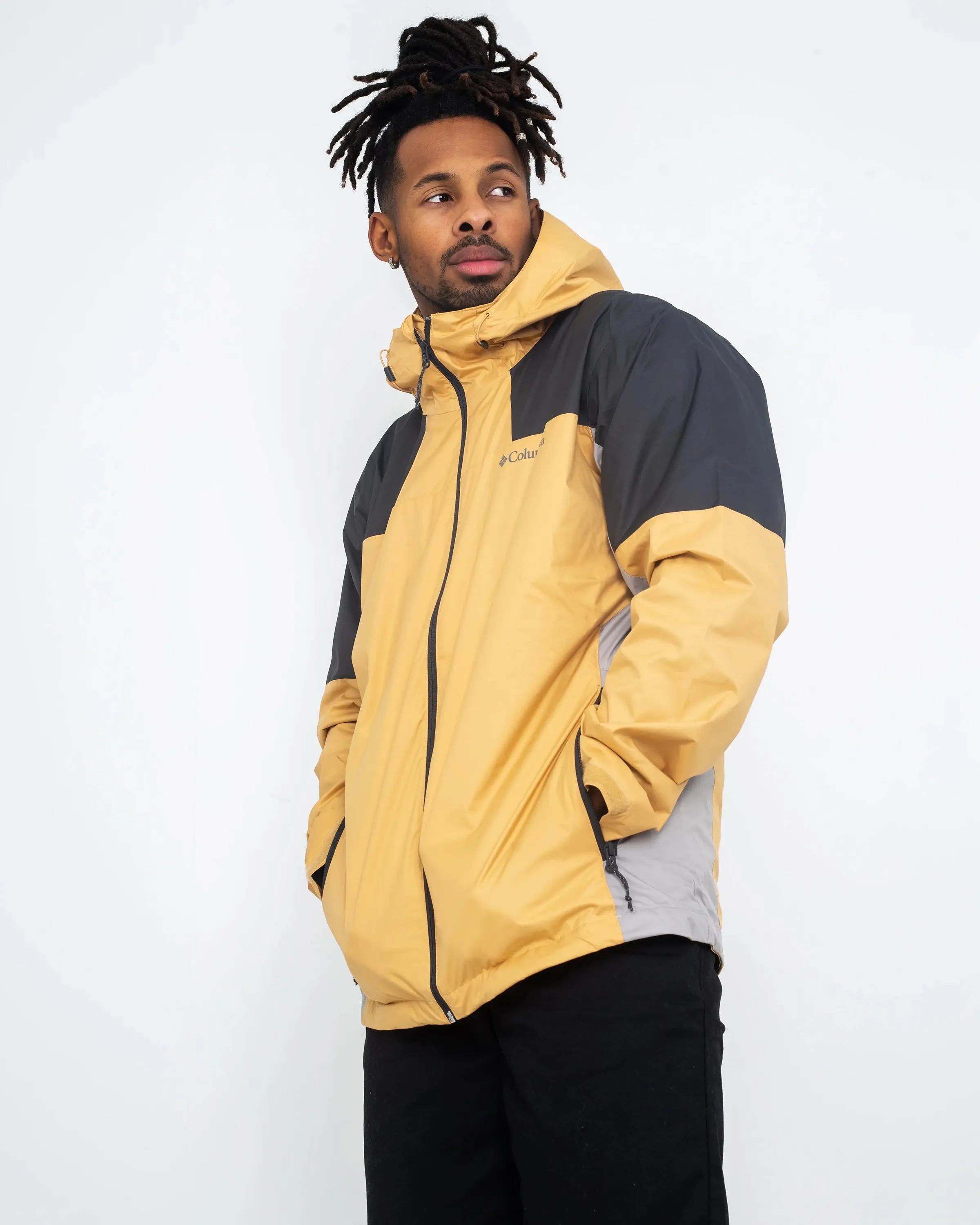 Inner Limits III Jacket in Light Camel, Shark & Flint Grey
