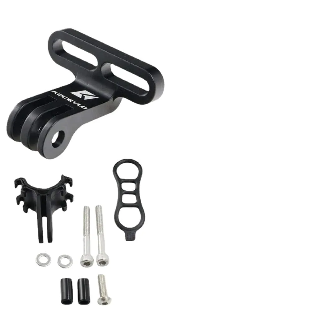 KOCEVLO Bike Handlebar Bicycle Extension Alloy Camera Mount GoPro Bracket Holder For Fasterway Cycling Accessorie