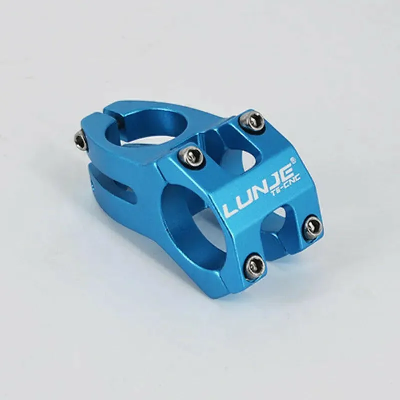 LUNJE MTB Stem 31.8x45mm High-strength Short Handlebar Stem Aluminum Alloy Bicycle Bridge Racing Downhill Bike / Road Bike Stem