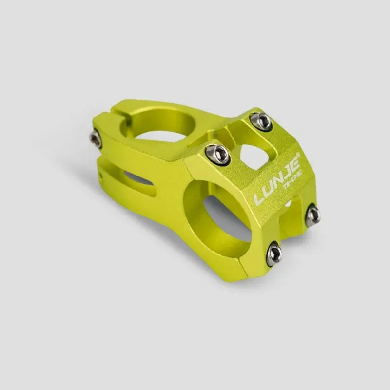 LUNJE MTB Stem 31.8x45mm High-strength Short Handlebar Stem Aluminum Alloy Bicycle Bridge Racing Downhill Bike / Road Bike Stem