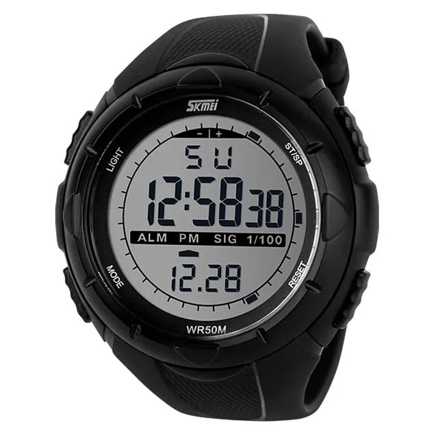 Men Military Army Watches Alarm Clock Shock Resistant Waterproof Digital Watch