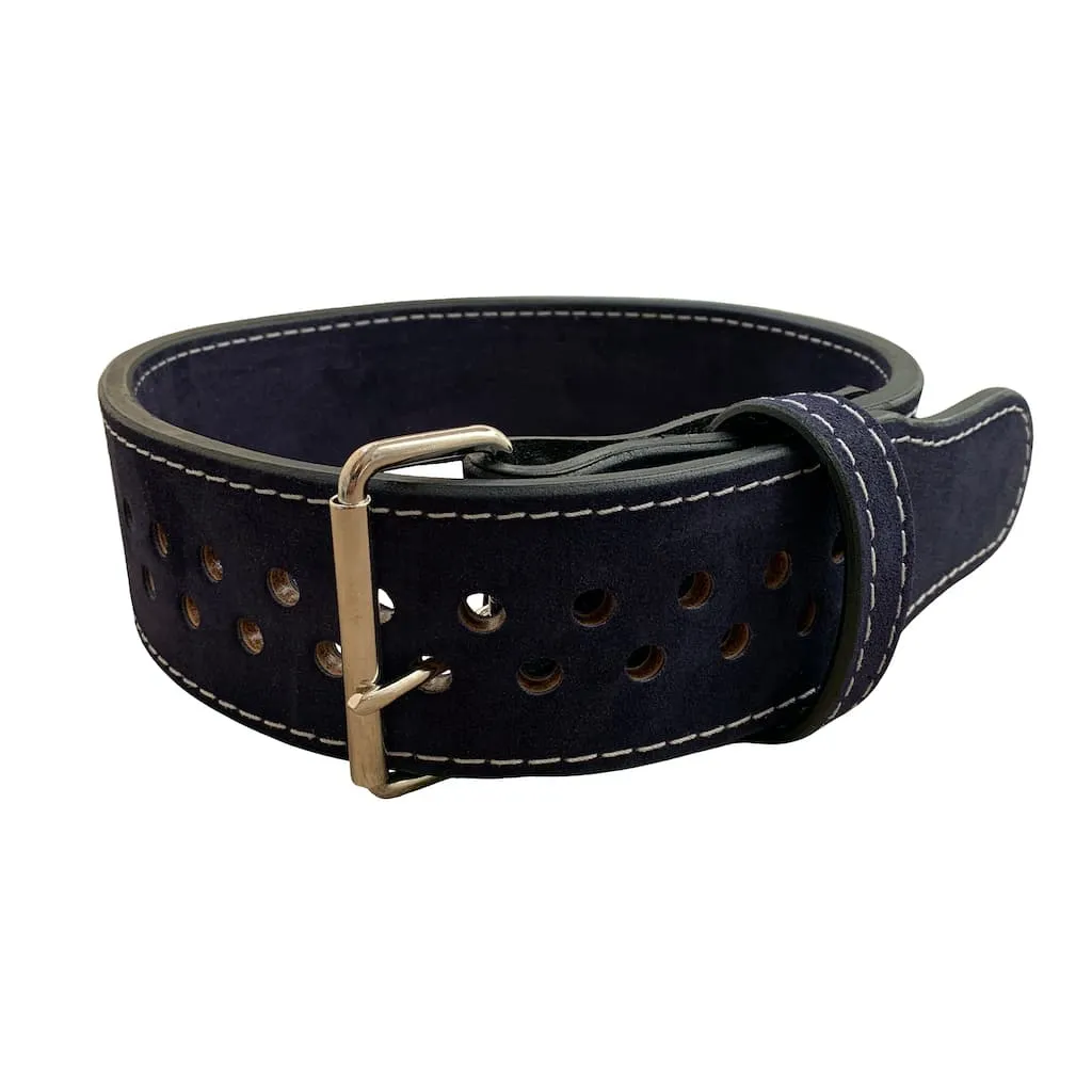 Pioneer Cut Powerlifting Belt – 10mm thick – 3" wide (Single Colour Suede)