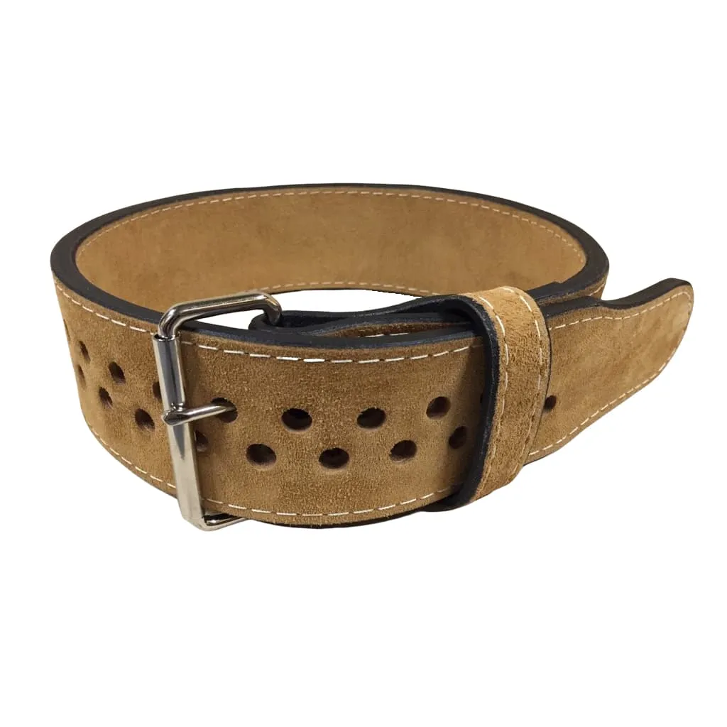 Pioneer Cut Powerlifting Belt – 10mm thick – 3" wide (Single Colour Suede)