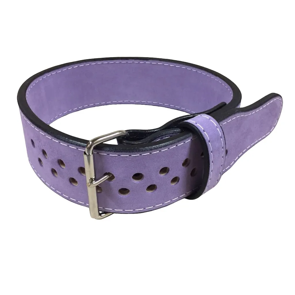 Pioneer Cut Powerlifting Belt – 10mm thick – 3" wide (Single Colour Suede)