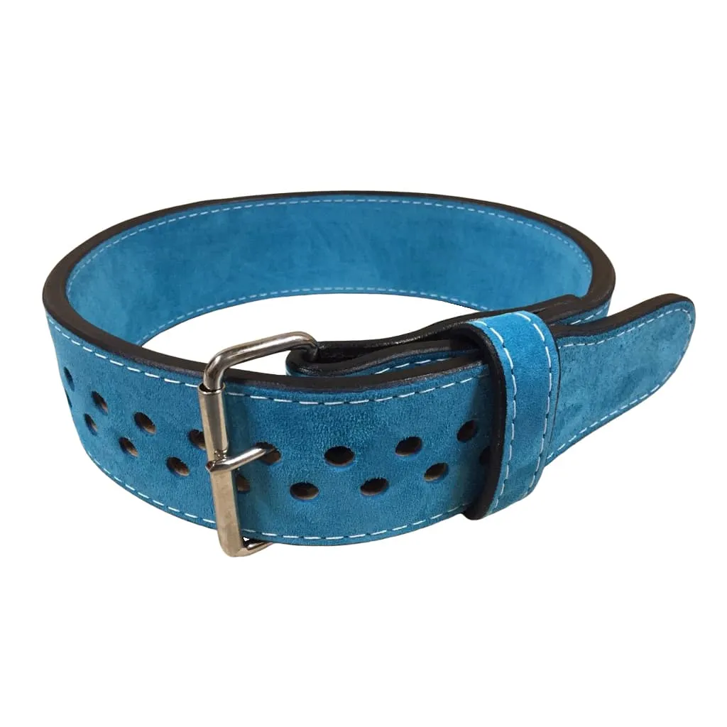 Pioneer Cut Powerlifting Belt – 10mm thick – 3" wide (Single Colour Suede)