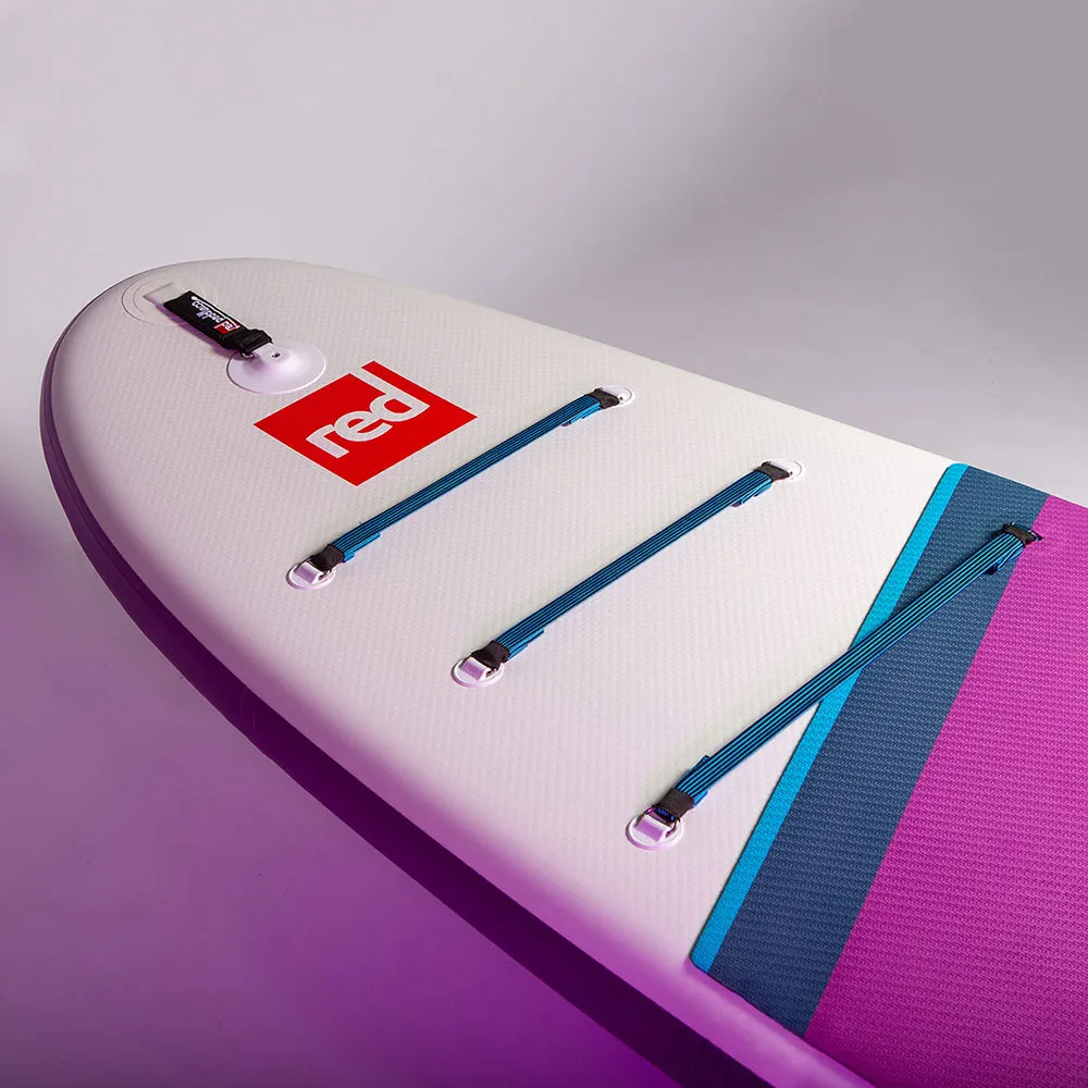 Red Ride MSL 10'6 Purple Inflatable Paddle Board Carbon Nylon Package.