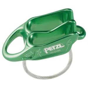 Reverso Belay Device/Descender - Green