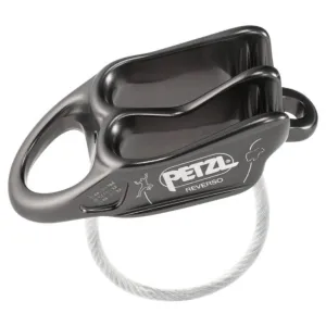 Reverso Belay Device/Descender - Grey