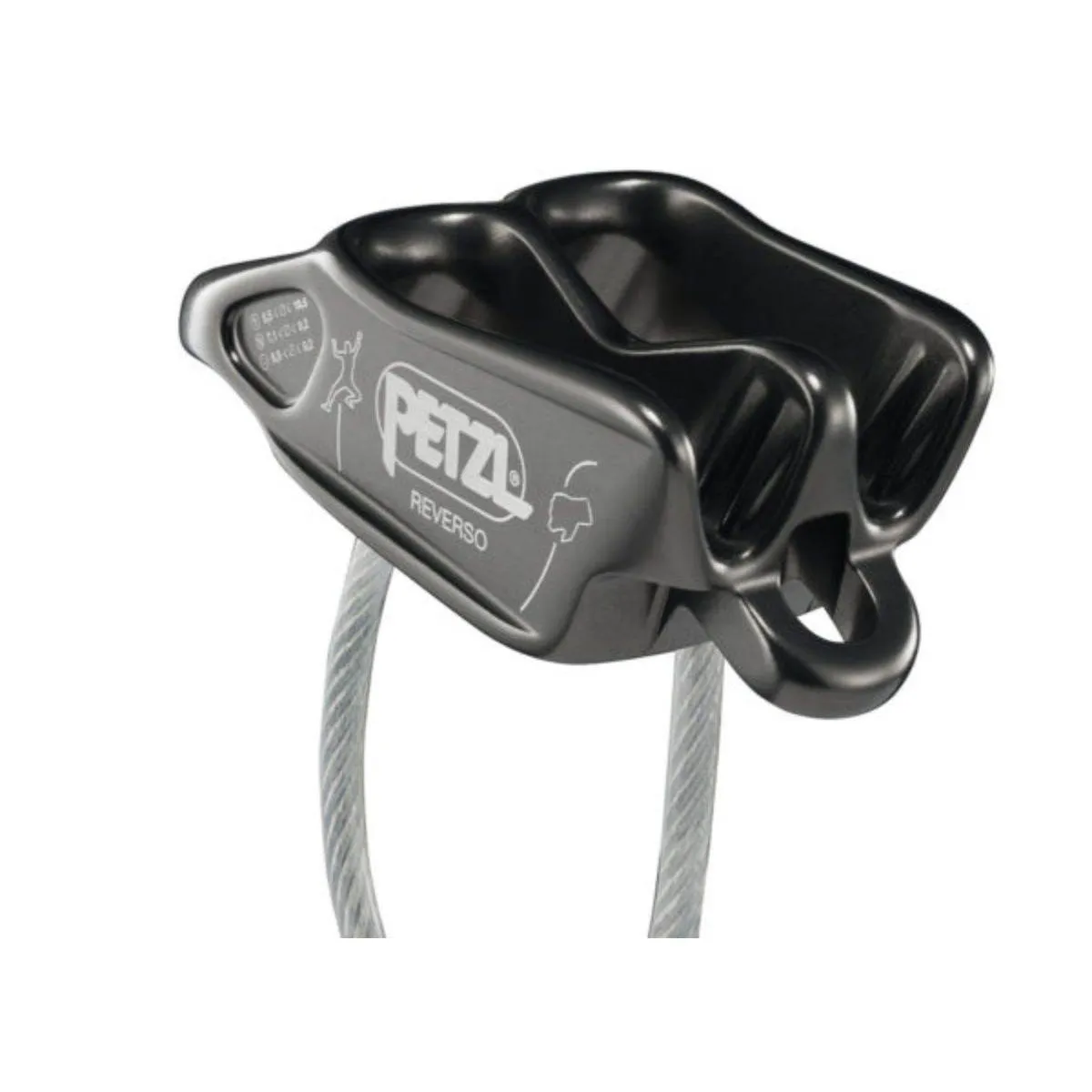 Reverso Belay Device/Descender - Grey