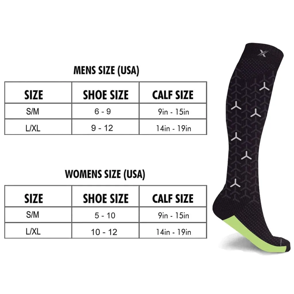 RUN  REFLECTIVE COMPRESSION SOCKS