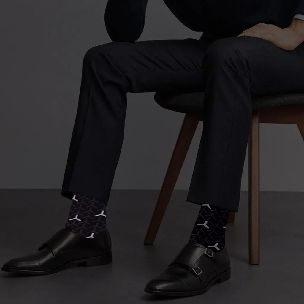 RUN  REFLECTIVE COMPRESSION SOCKS