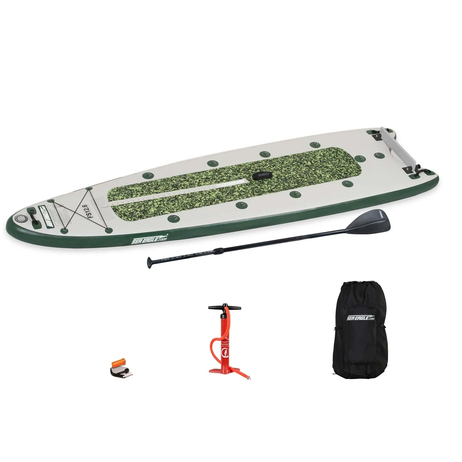 Sea Eagle FishSUP 12 Inflatable SUP Board Start Up Package (Closeout)