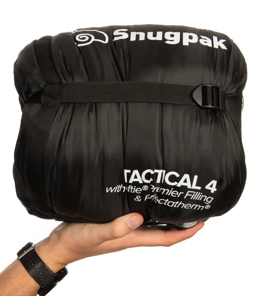 SNUGPAK TACTICAL 4 SEASON SLEEPING BAG BLACK