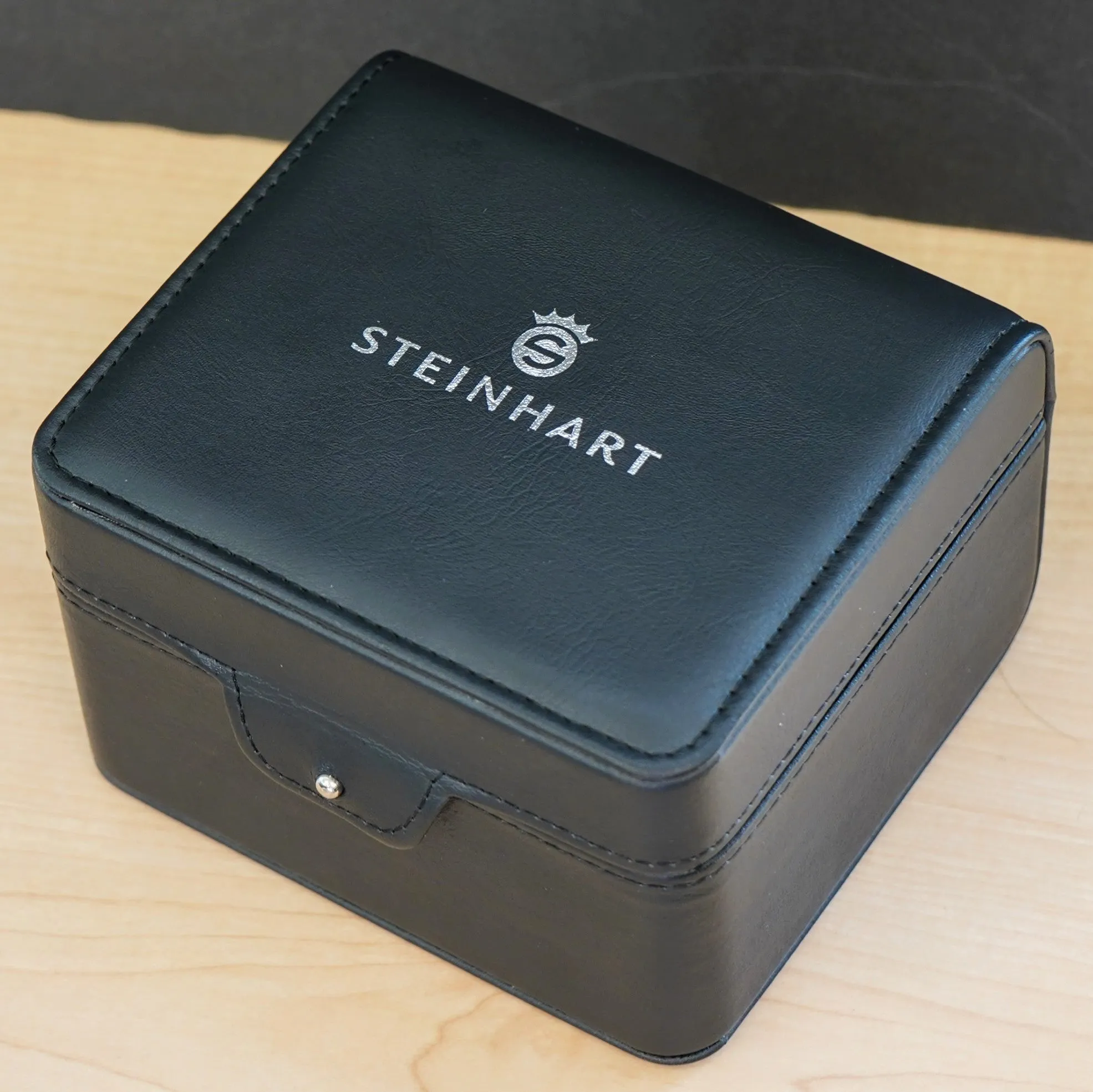 STEINHART Ocean One Vintage GMT Diver Watch Automatic Wristwatch SW330-2 - In Original Double BOX!