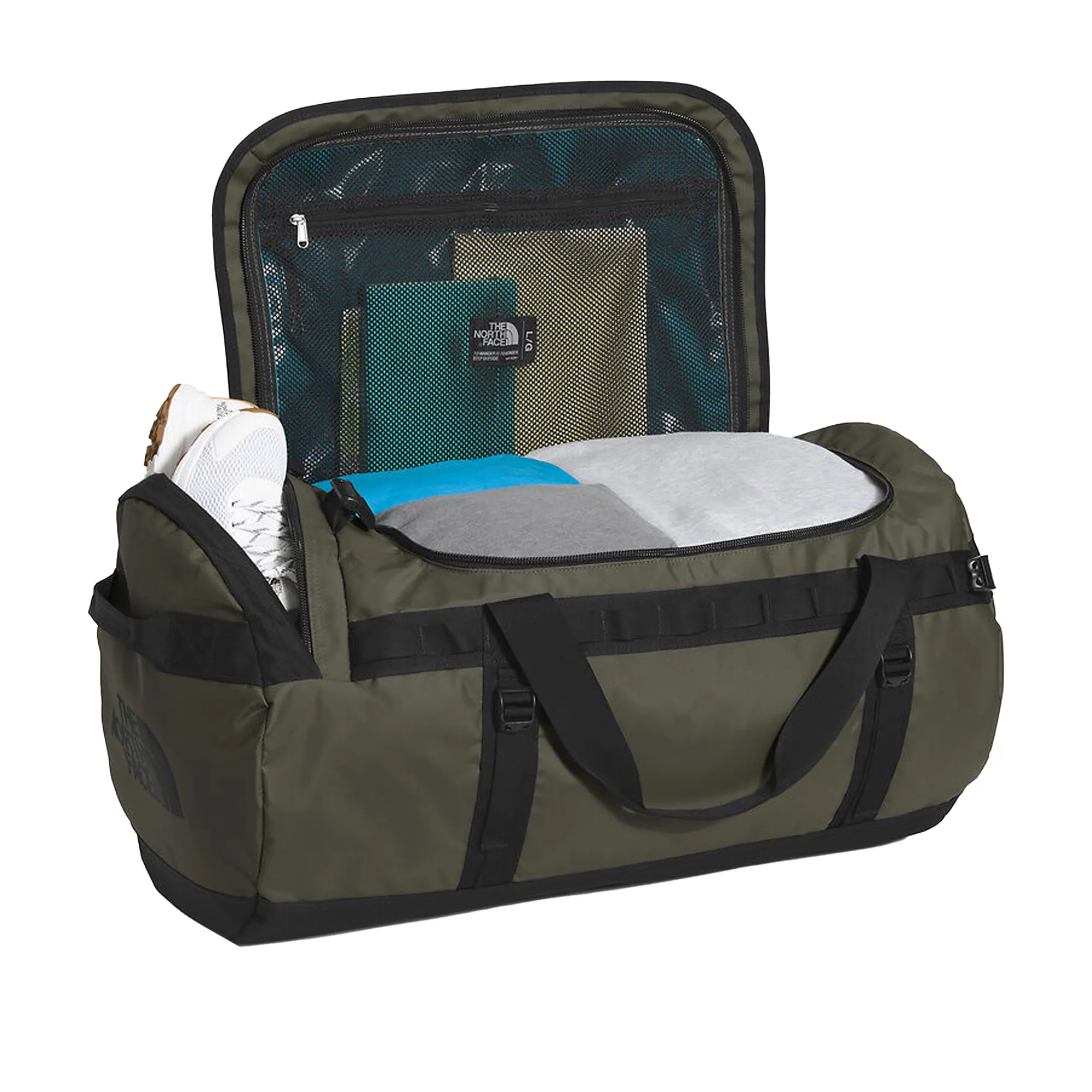 The North Face Base Camp Duffel Large New Taupe Green/NF0A52SBBQW