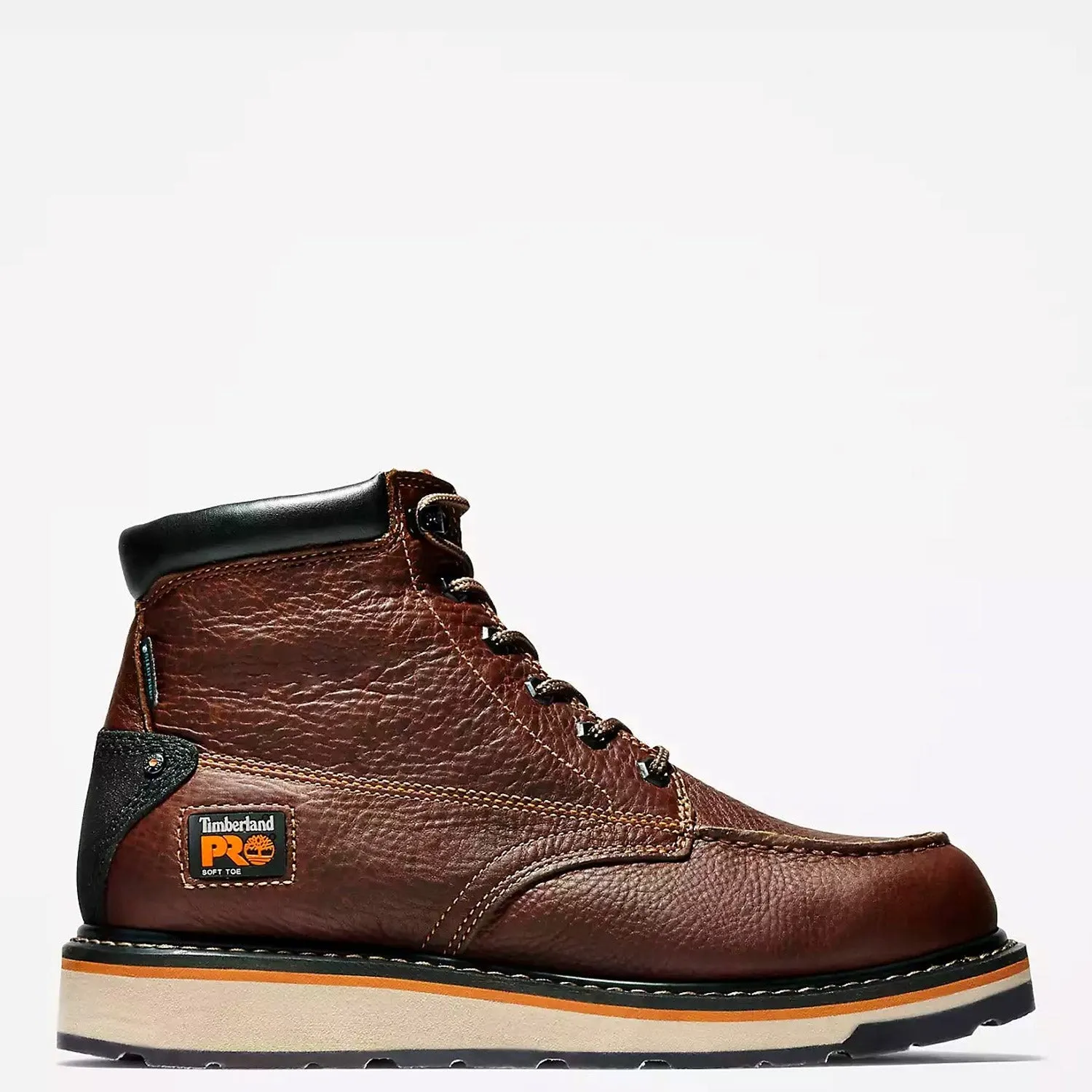 Timberland PRO Men's Gridworks Waterproof 6"  Soft Toe Work Boot