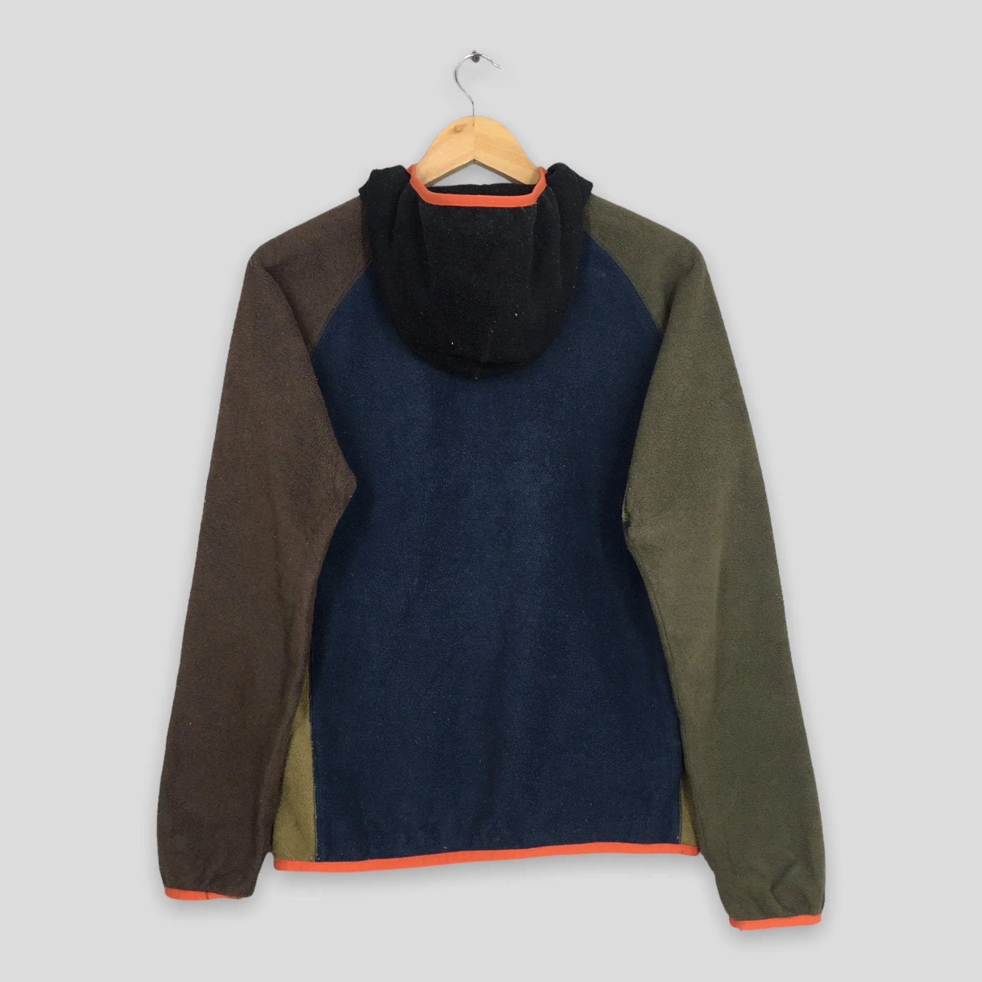 Y2K Columbia Multicolor Fleece Hoodies Small